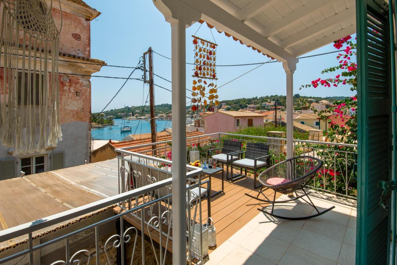 Ferienwohnung Paola'S Full Sea View House Gaios Exterior foto