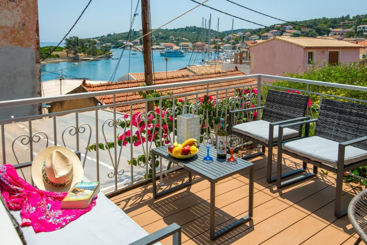 Ferienwohnung Paola'S Full Sea View House Gaios Exterior foto