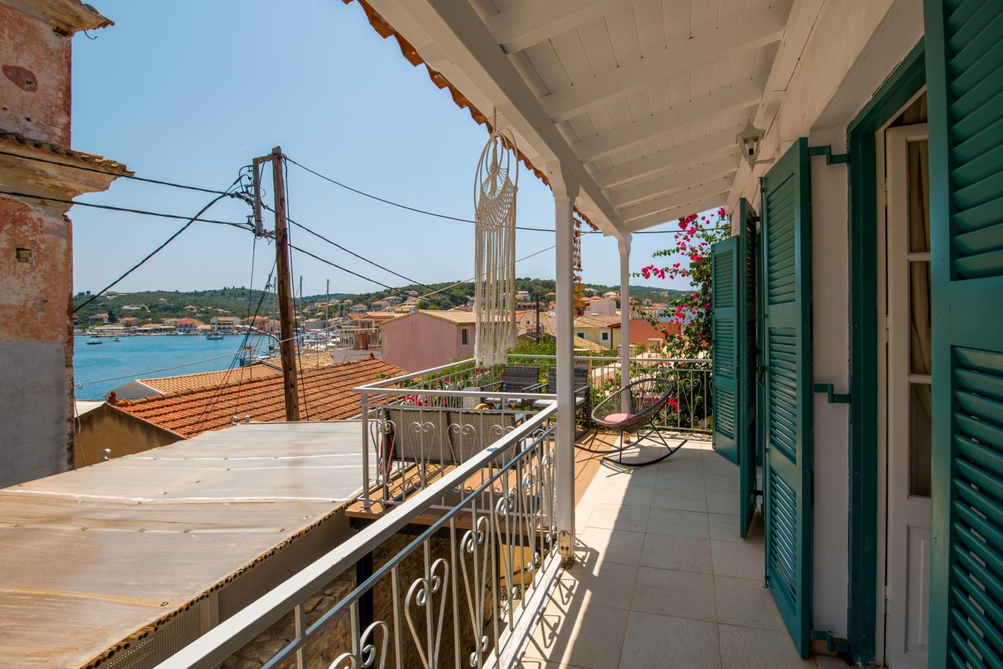 Ferienwohnung Paola'S Full Sea View House Gaios Exterior foto